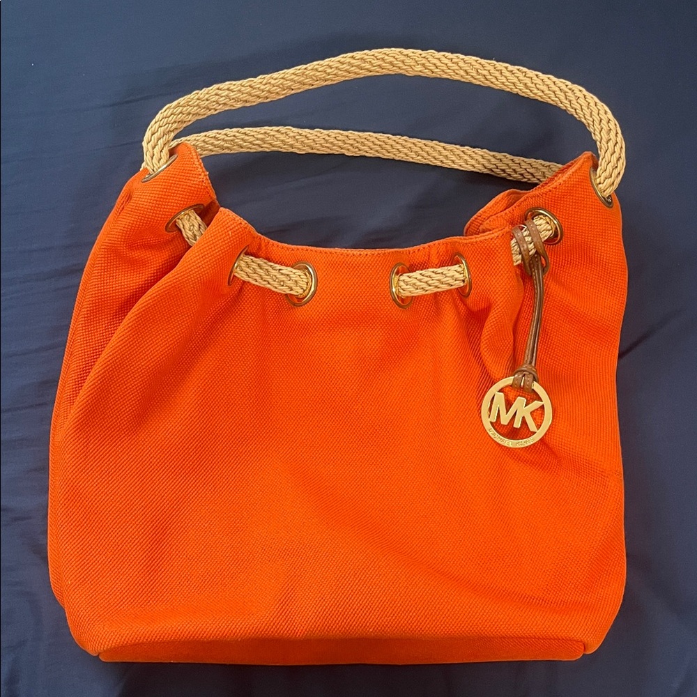 Michael Kors Vibrant Orange Tote bag/Shoulder bag